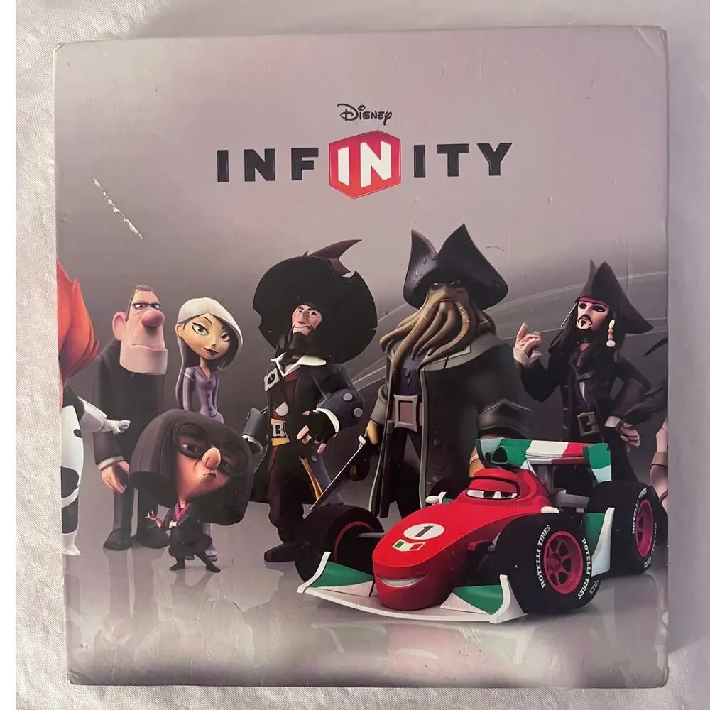Disney Infinity 1.0 - Power Disc Lot - Case and 18 Discs